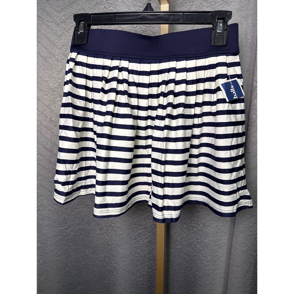Kate Spade New York Striped Mini Skirt Women's Small Blue White NWT